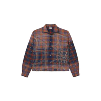 Shirt Flannel Purple Fever Blue/Orange | Vale Lives