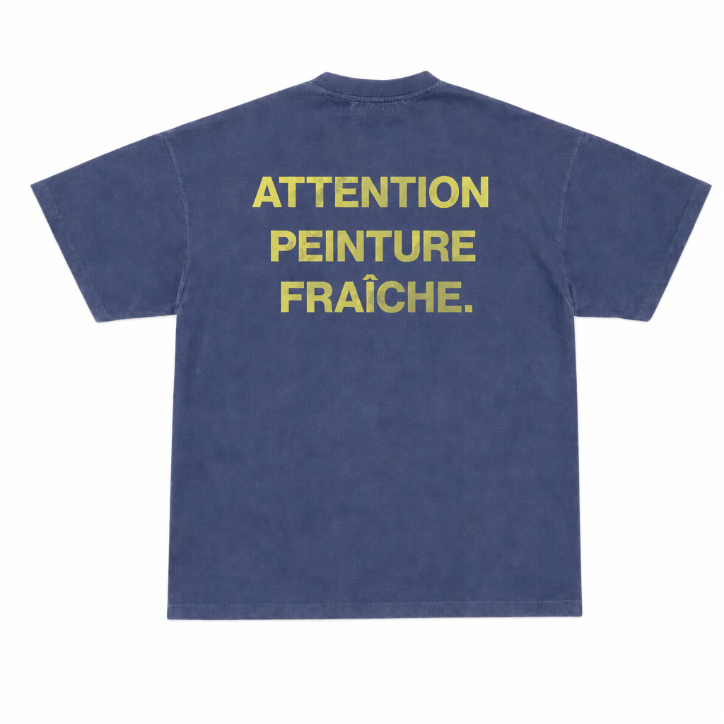 T-shirt Navy Faded  | APF