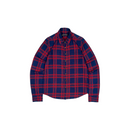 Shirt Plaid Cross Patch Red | Chrome Hearts