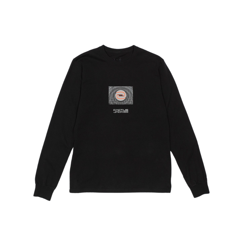 Longsleeve Cactus Jack "Service Center Houston" Black