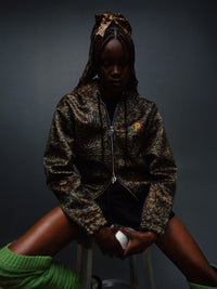 Faux Fur Jacket CheetaKongo | Personalities Studio