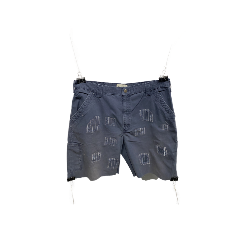 Short CLUB D'ART SAUVAGE carhartt petrol blue