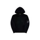 Hoodie Leather Cross Patch Black Cashmere | Chrome Hearts, view 2