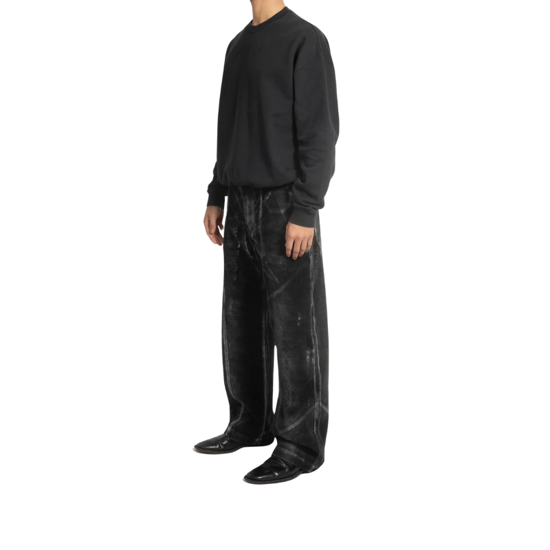 Pants Treated RL Black | Reveur Lucide