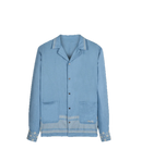 Shirt broderie blue  | Caleb