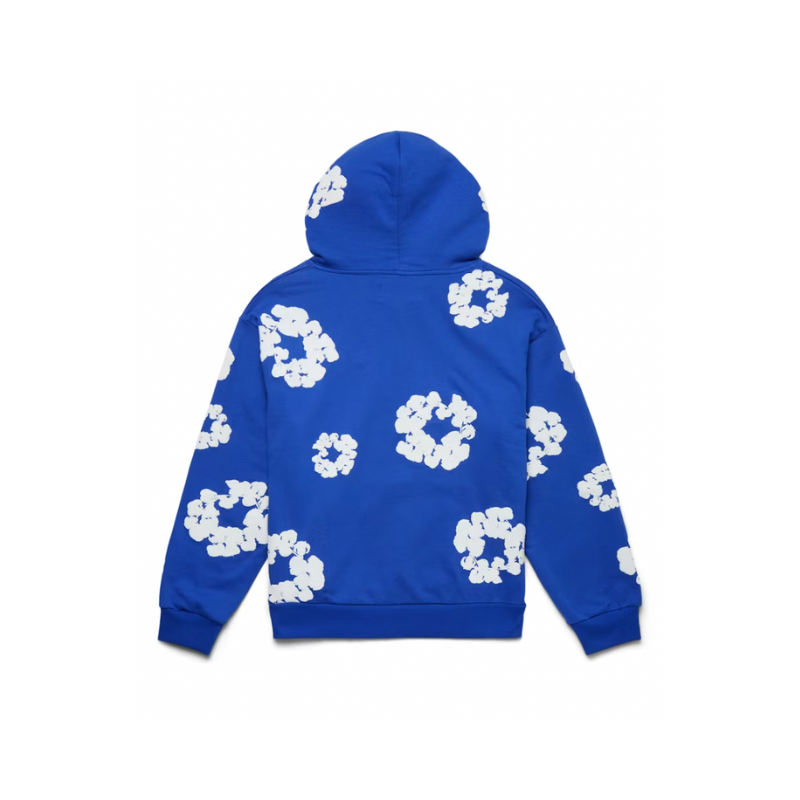 Hoodie Electric Blue | Denim Tears