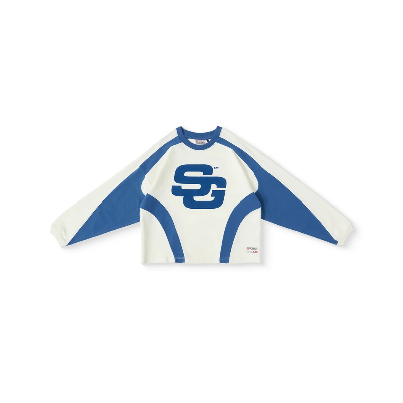 Longsleeve SG24 Cream Blue | SUMMER GAMES PRO