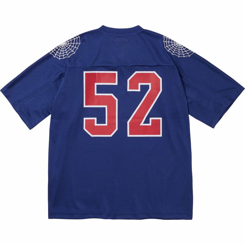 Supreme Spiderweb Football Jersey 'Navy'