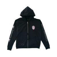 Zip Hoodie Deaddly Doll  | Chrome Hearts