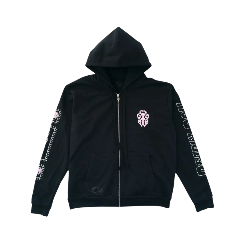 Zip Hoodie Deaddly Doll  | Chrome Hearts
