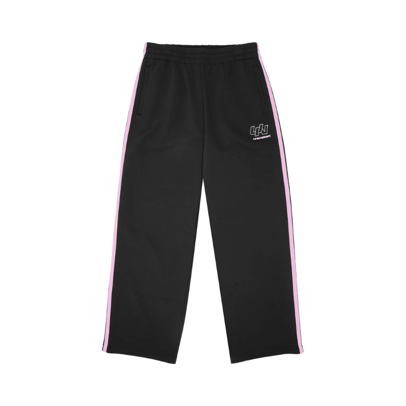 Joggers Relaxed PinkStripe Track Pants | Unknown