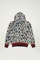 Hoodie Knit Black & Blue | PDF Channel, view 4
