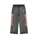 Joggers Stars Shine Graffiti Black Red | Hellstar