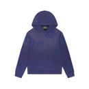 Hoodie Mono Cotton Wreath Washed Blue | Denim Tears