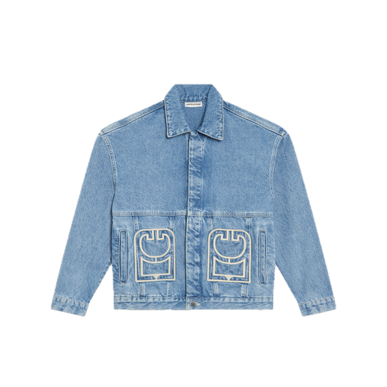 Denim Jacket Seine Azur | Les Bons Gars