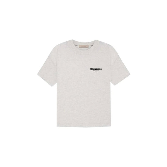 T-shirt Light Oatmeal Back | Essentials