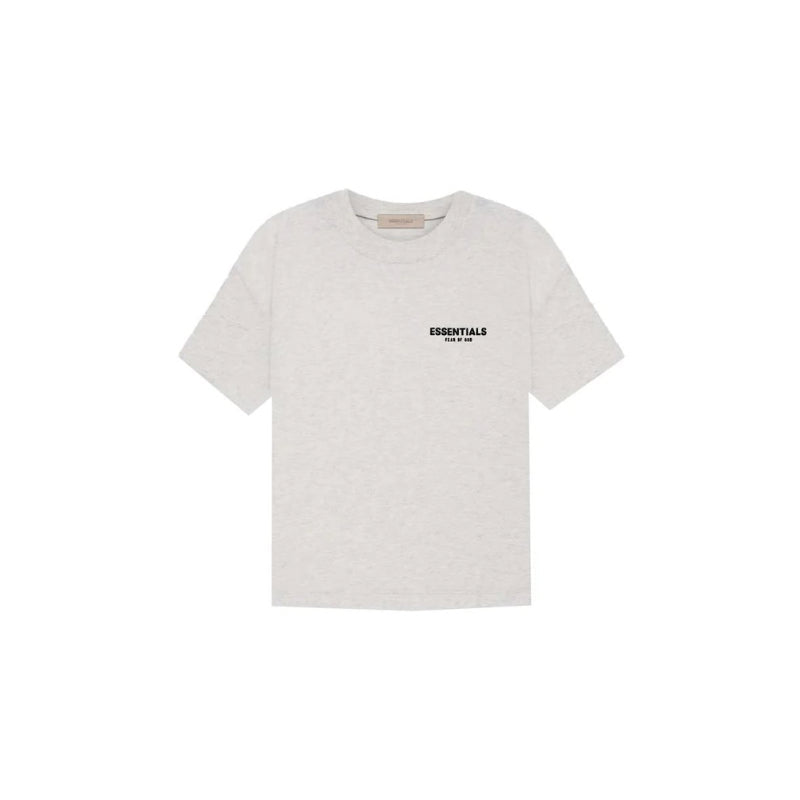 T-shirt Light Oatmeal Back | Essentials