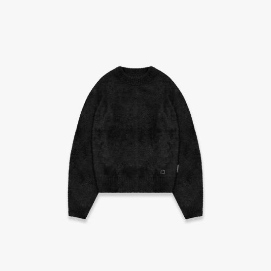 Knitwear Furry Black | Reternity