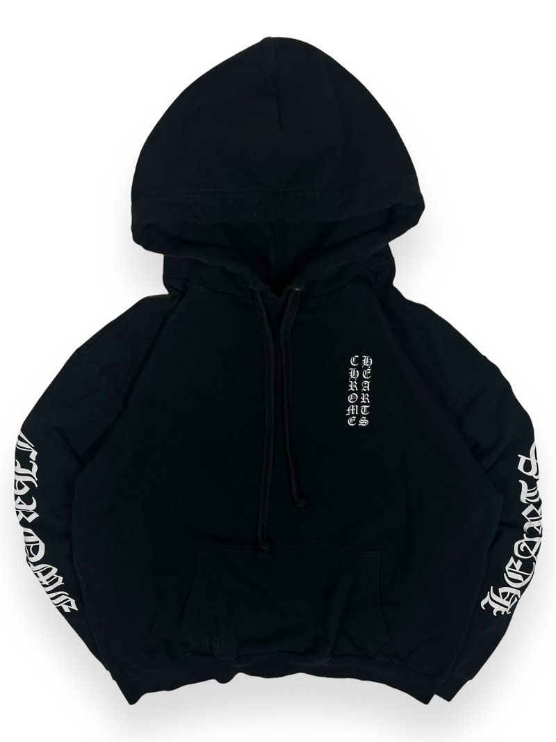 Chrome Hearts Black Logo Hoodie (2)