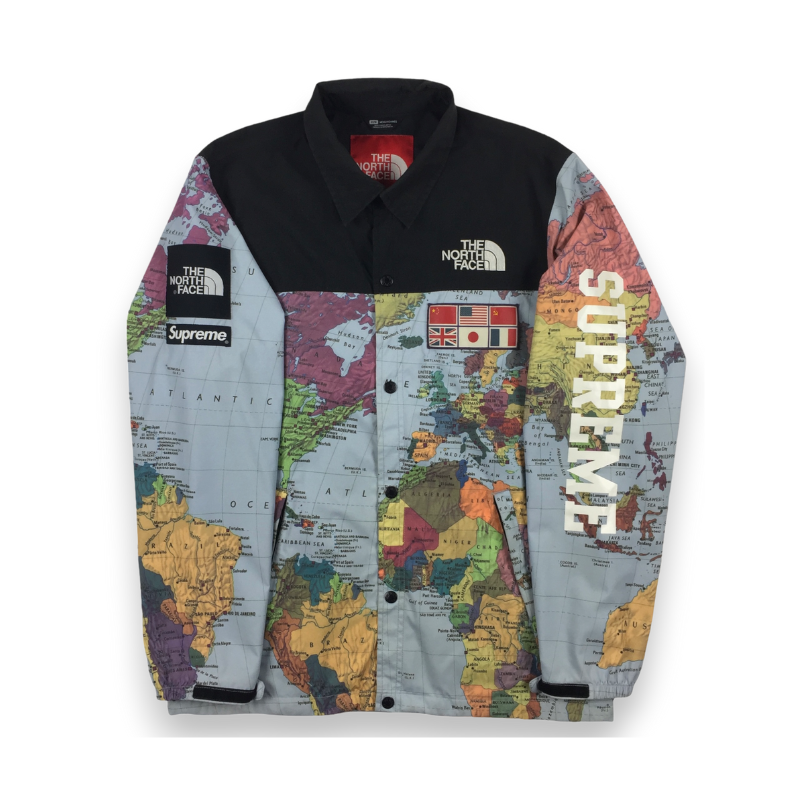 Jacket 2014 Maps Atlas Expedition Coach | Supreme  x The North Face