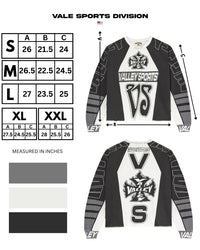 Longsleeve Black & White | Vale Lives