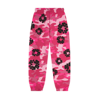 Joggers Pink Camo Cotton Wreath | Denim Tears