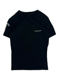 T-shirt Black Los Angeles Cross Logo | Chrome Hearts