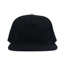 Casquette Cross en denim ciré « Noir » | Chrome Hearts