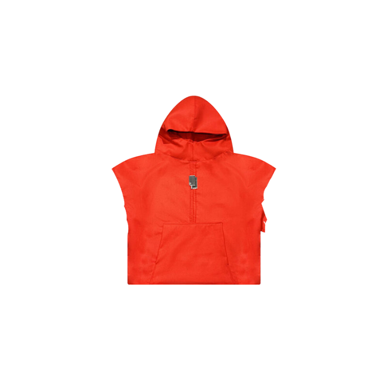 Hoodie Signature Sleeveless Red | OUTRENOIR