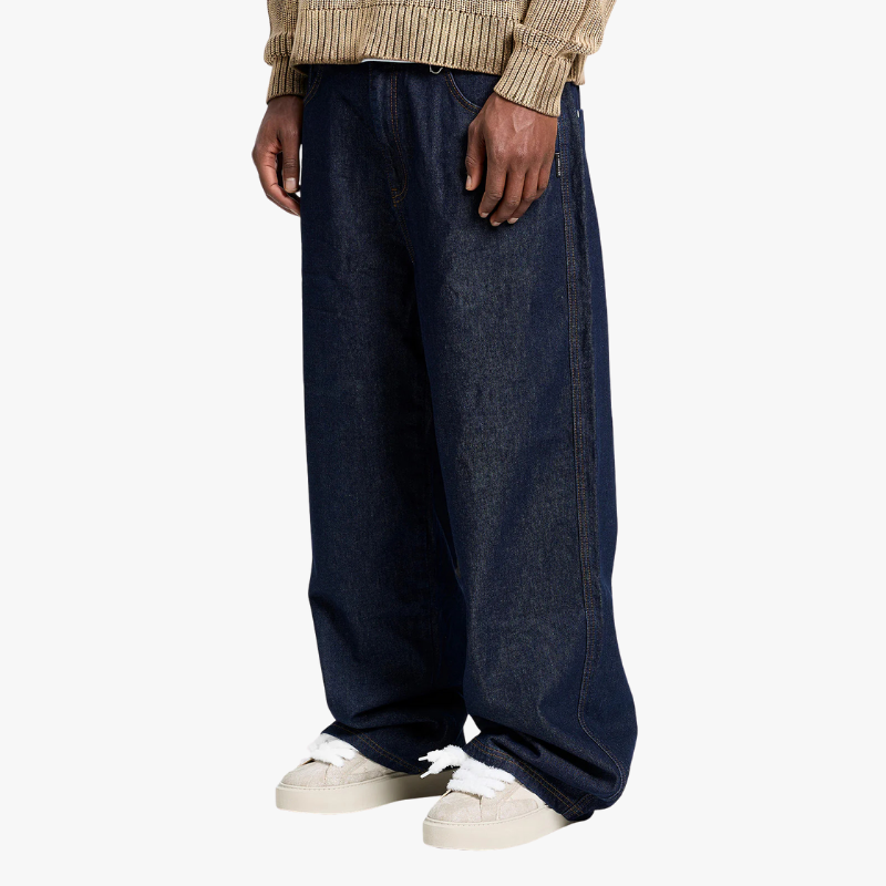 Denim Pants Raw Dark Blue | Reternity