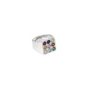 Bague Sept Saphirs - Bague en argent | Pacret Studio