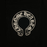Longsleeve Black Horseshoe Floral Logo | Chrome Hearts