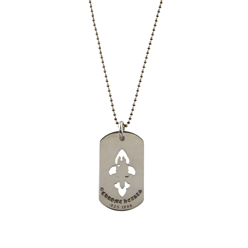 Necklace  Dagger Cut Out Dog Tag  | Chrome Hearts