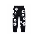 Joggers The Cotton Wreath Black | Denim Tears