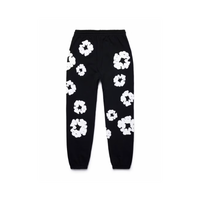 Joggers The Cotton Wreath Black | Denim Tears