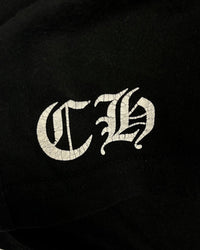 T-shirt Black V Neck Logo Tee Vintage | Chrome Hearts