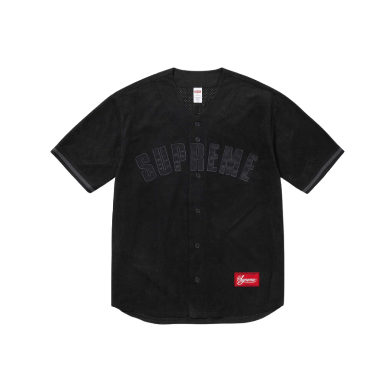 T-shirt Baseball Shirt Black | Supreme