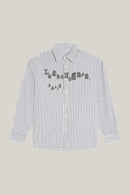 Shirt Rayé Blanche | Les Bons Gars