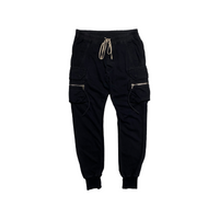 Joggers Black Zip Darkshdw | Rick Owens