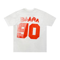 T-shirt Freestyler Blanc Foot Us | Baara