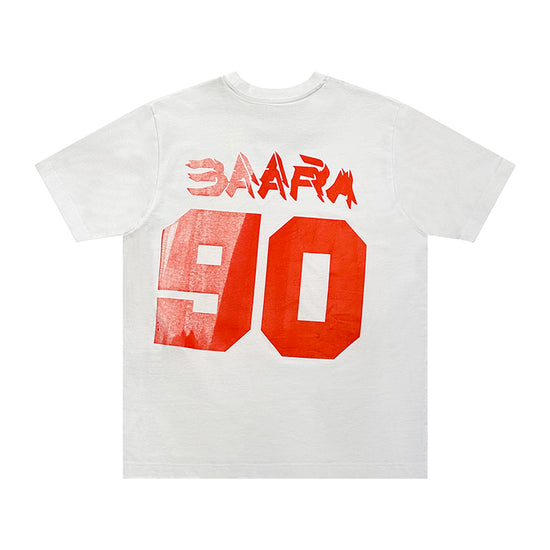 T-shirt Freestyler Blanc Foot Us | Baara
