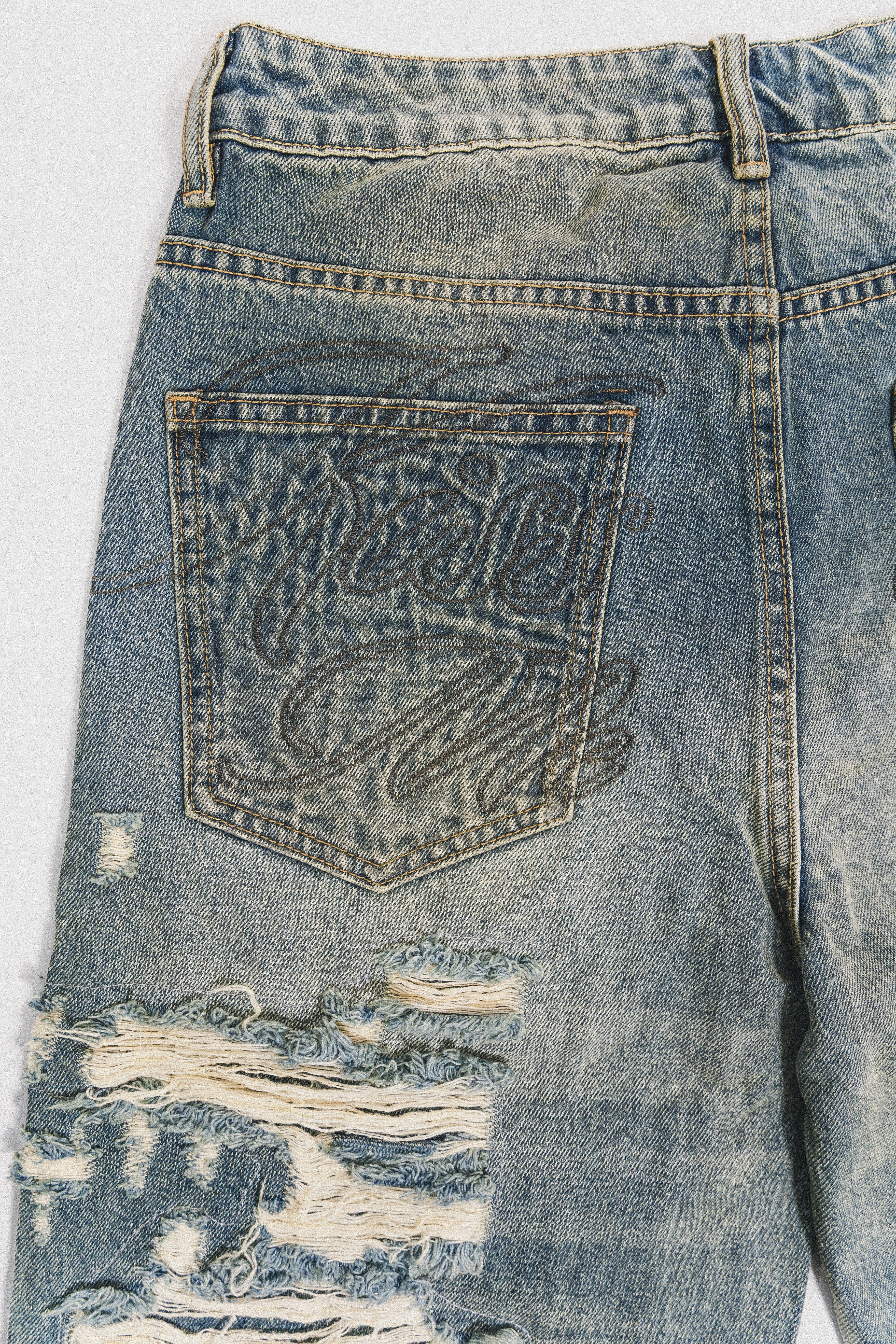 Denim Shorts Kiss Me Distressed  | VSNS