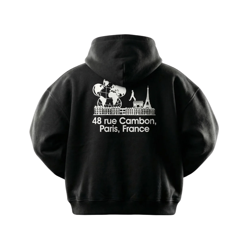 Hoodie 75001 Black | Maison Guava