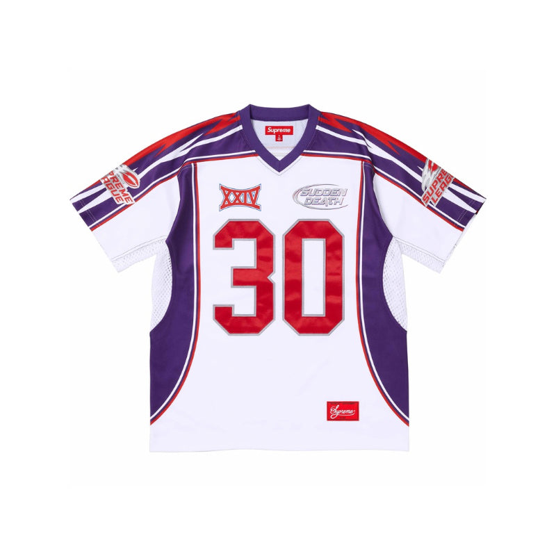 Supreme Sudden Death Football Jersey White