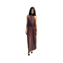 Dress Backless Brown | At First Sight Studio
