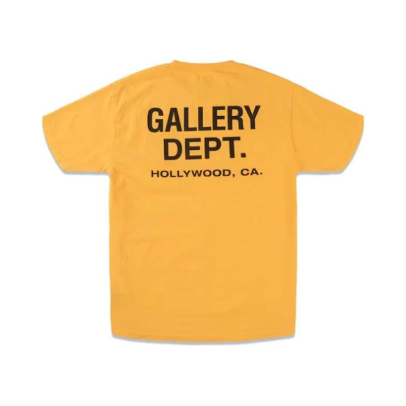 Tee GALLERY DEPT. Moutarde