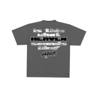 T-shirt 'Is This what Heaven Sounds Like ?' Black | Hellstar