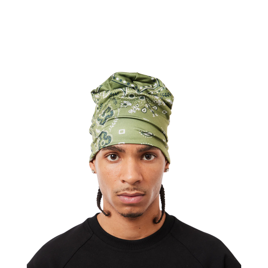 Beanie Skull Green | ABELA023