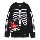 T-shirt à manches longues Bones Noir | Supreme
