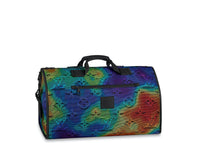 Keepall 50 Reversible Bandouliere Monogram 3D Rainbow/Gray/Black | Louis Vuitton